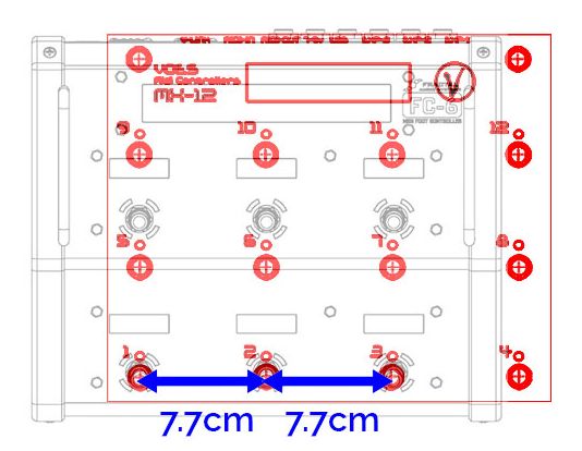 Voes MX button space
