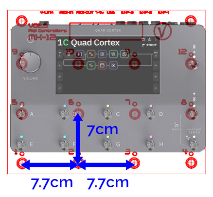 Voes MX-12 3x4 vs FC-6